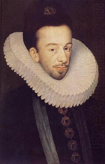 Portrait of Henri Valois., Francois Quesnel